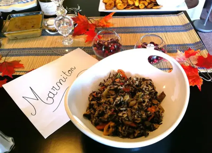 Farce au riz pour thanksgiving