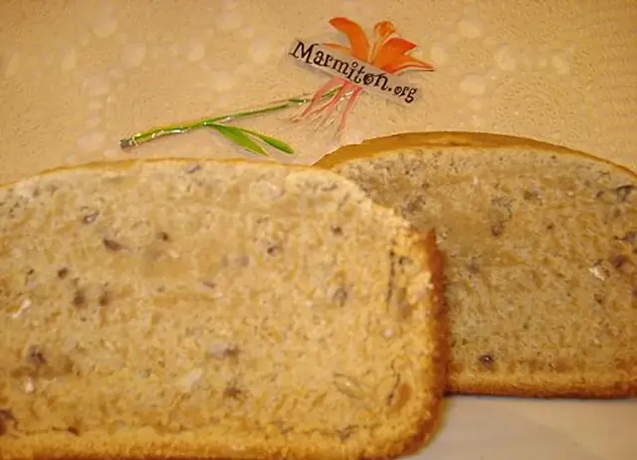 Pain d'épices en machine à pain