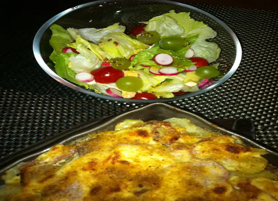 Gratin au petit livarot