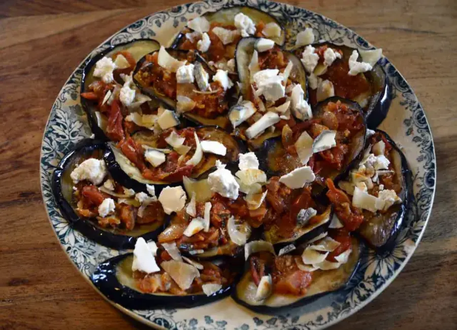 Fraicheur d'aubergines