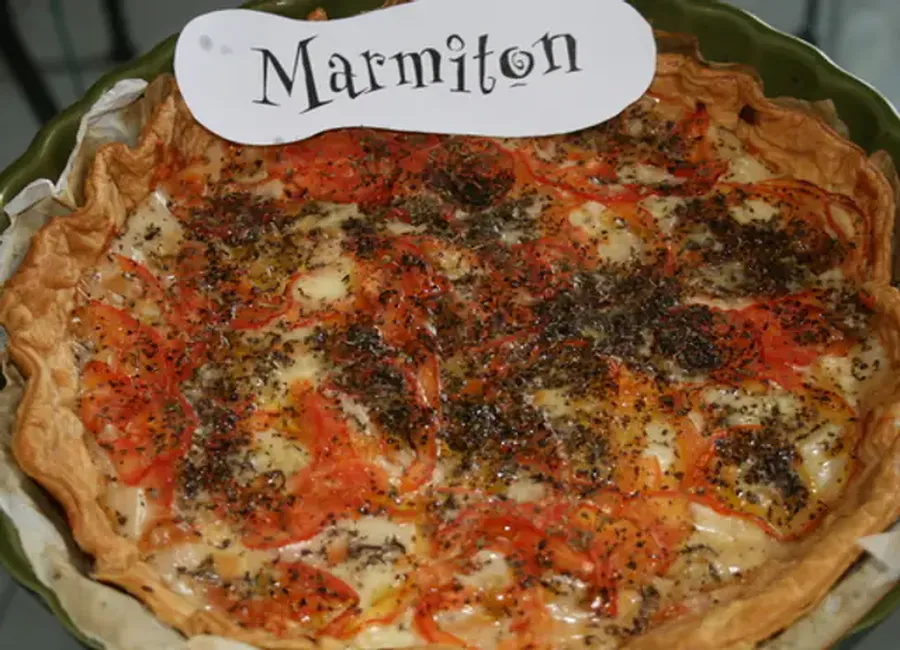 Tarte à la tomate et à la cancoillotte