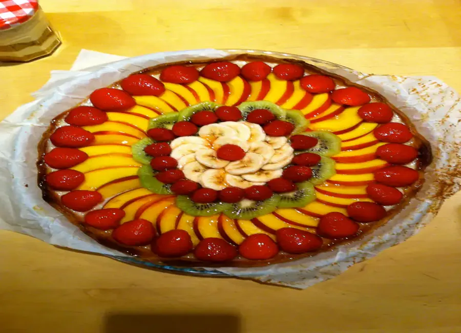 Tarte aux fruits d'été
