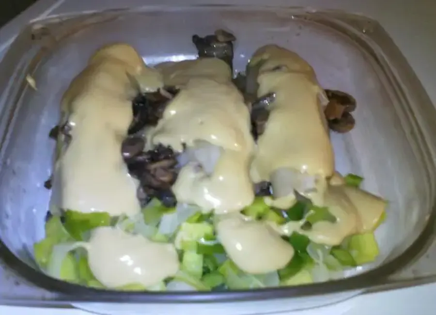 Endives à la forestière, sauce moutardée