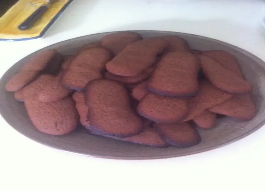 Langues de chat au chocolat