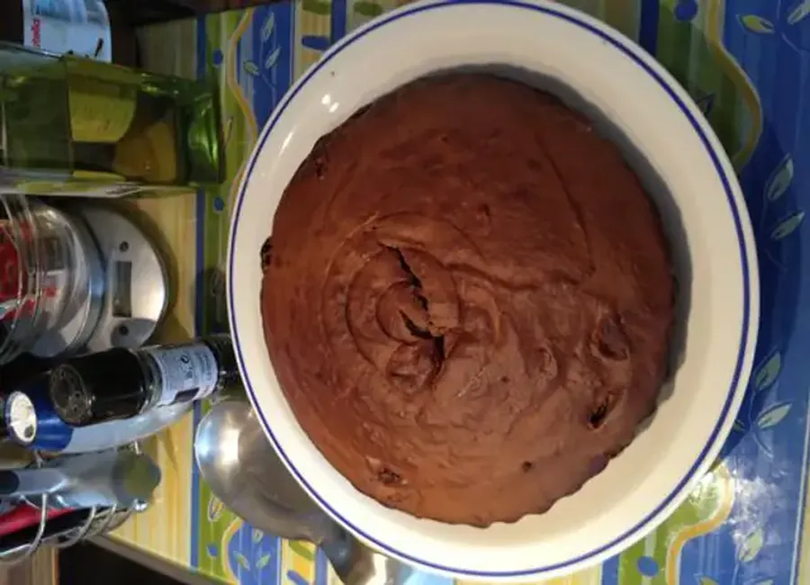 Gâteau à la danette au chocolat
