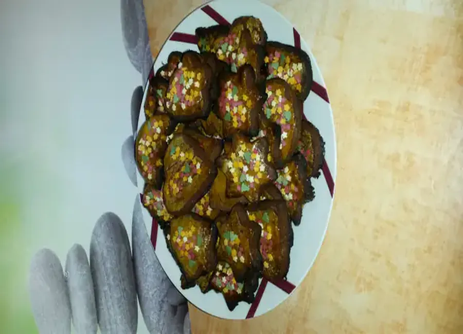Schokobredle (petits gâteaux de noël au chocolat)