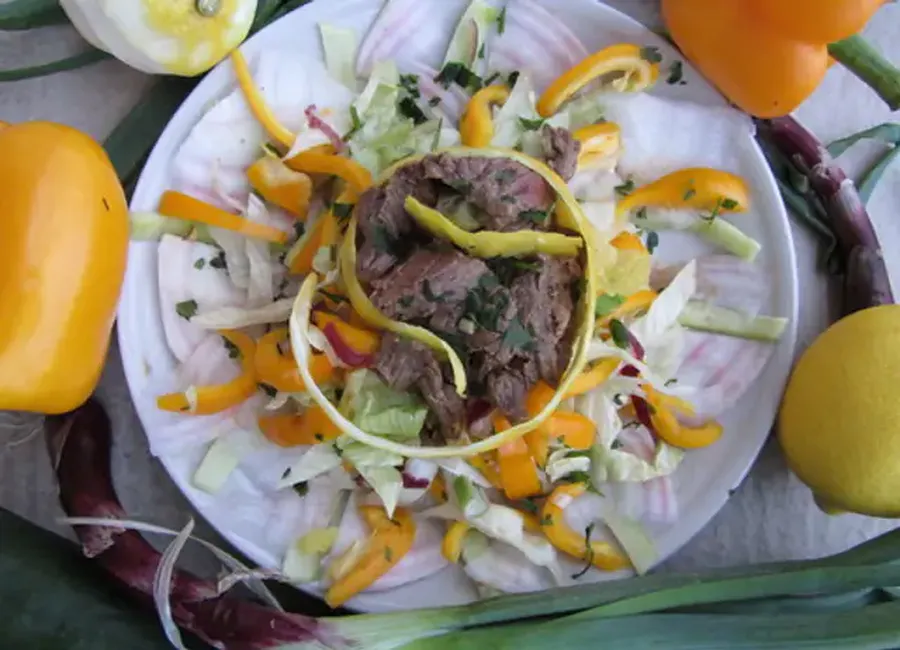 Tartare de boeuf poêlé à la thaïlandaise