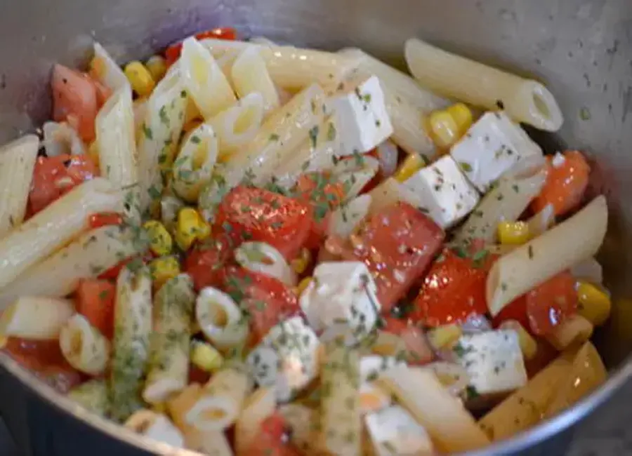 Salade de pâtes au boursin