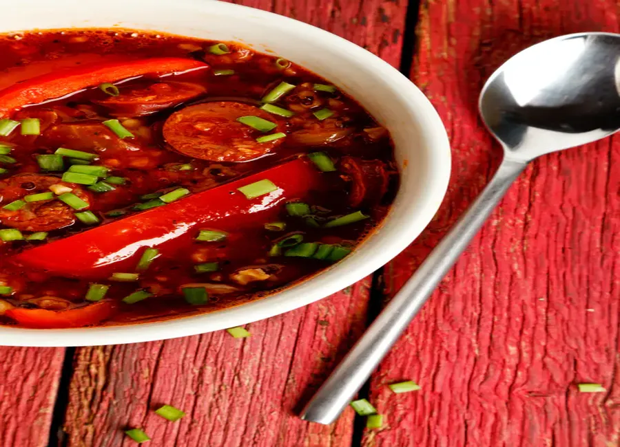 Soupe de lentilles au chorizo (espagne)