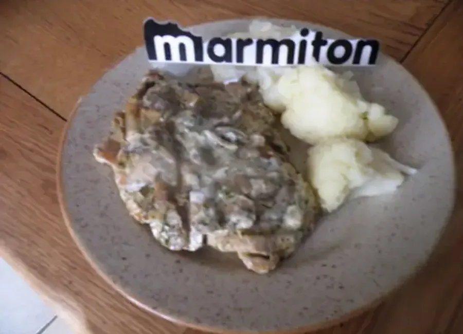 Escalopes de porc flambées