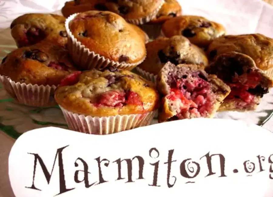 Muffins aux fruits rouges