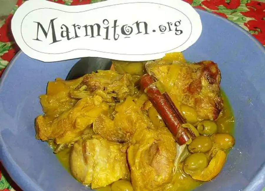 Épaule d'agneau aux citrons et aux olives