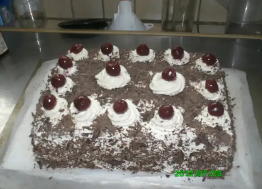 Gâteau forêt noire
