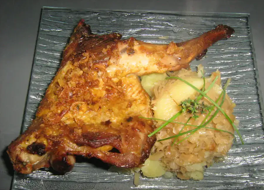 Lapin à la moutarde lilie