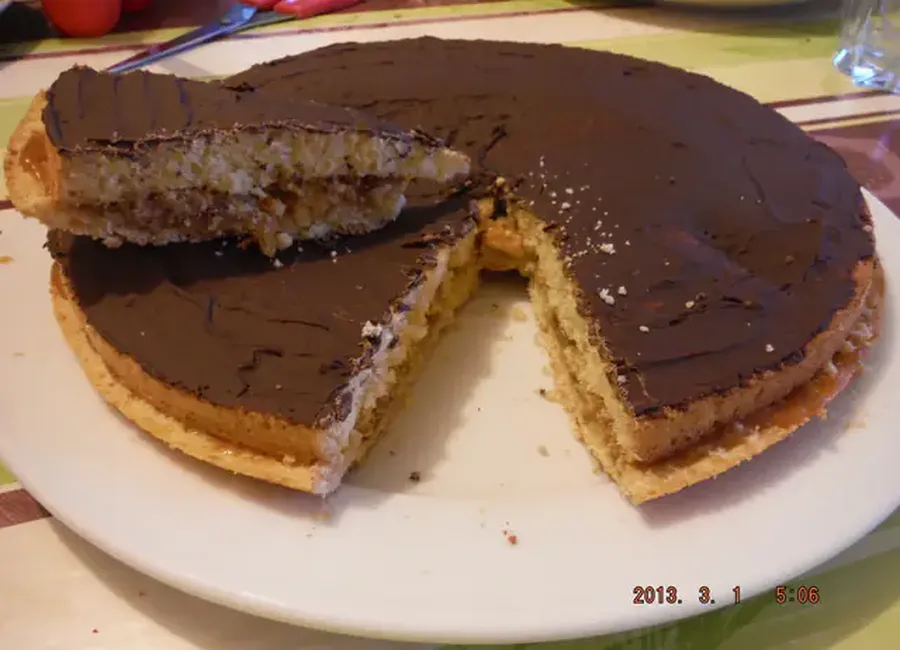 Gâteau au caramel breton