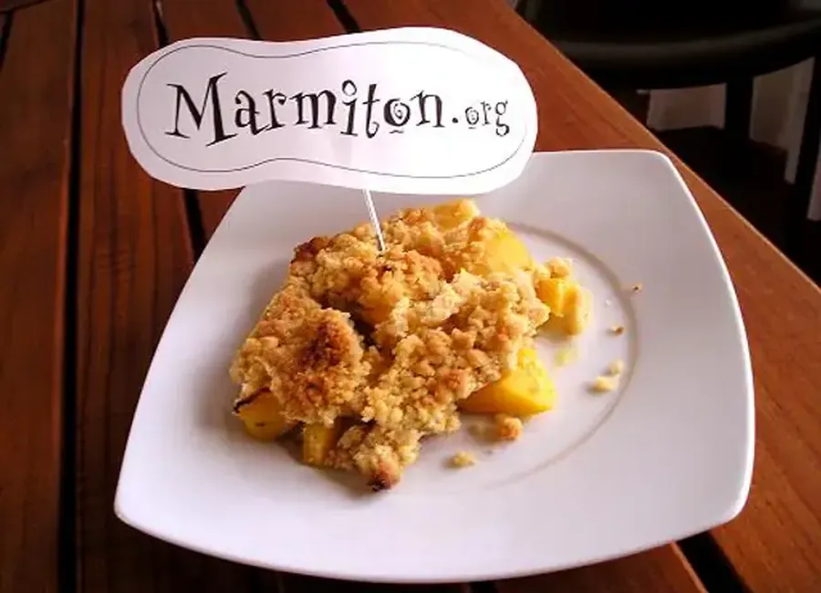 Crumble aux mangues