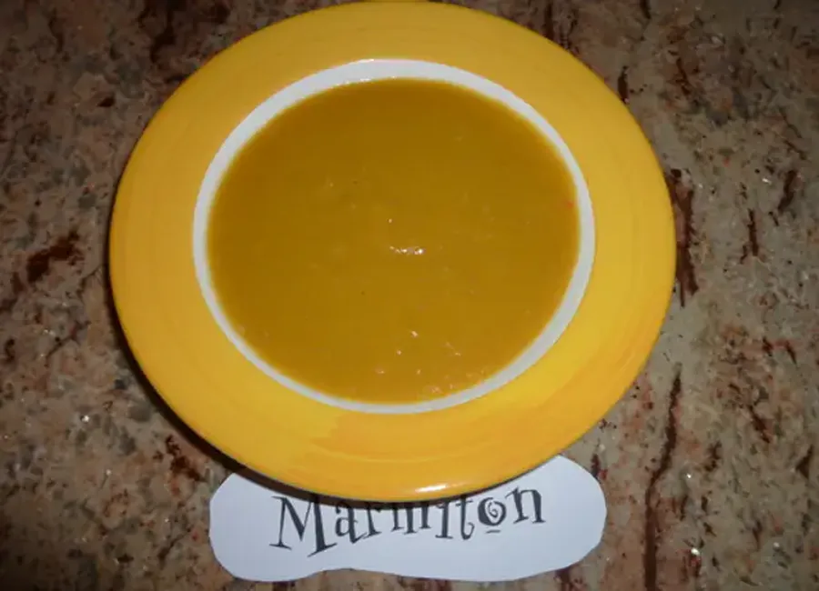 Soupe de courge aux chataignes