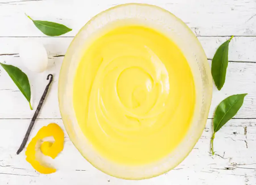 Crème pâtissière au citron