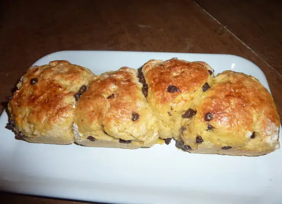 Brioche aux pépites de chocolat facile