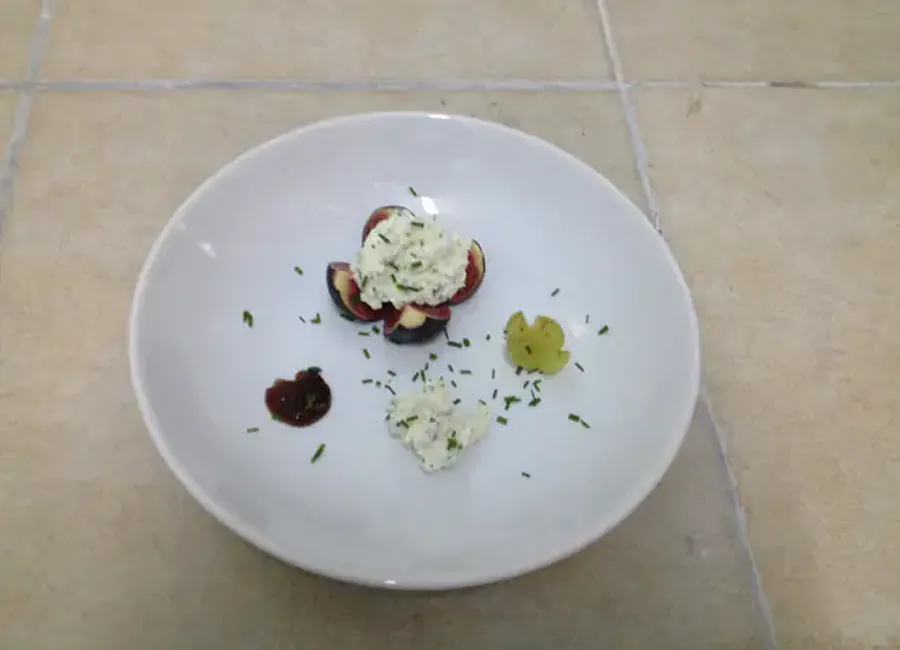 Figues au chèvre