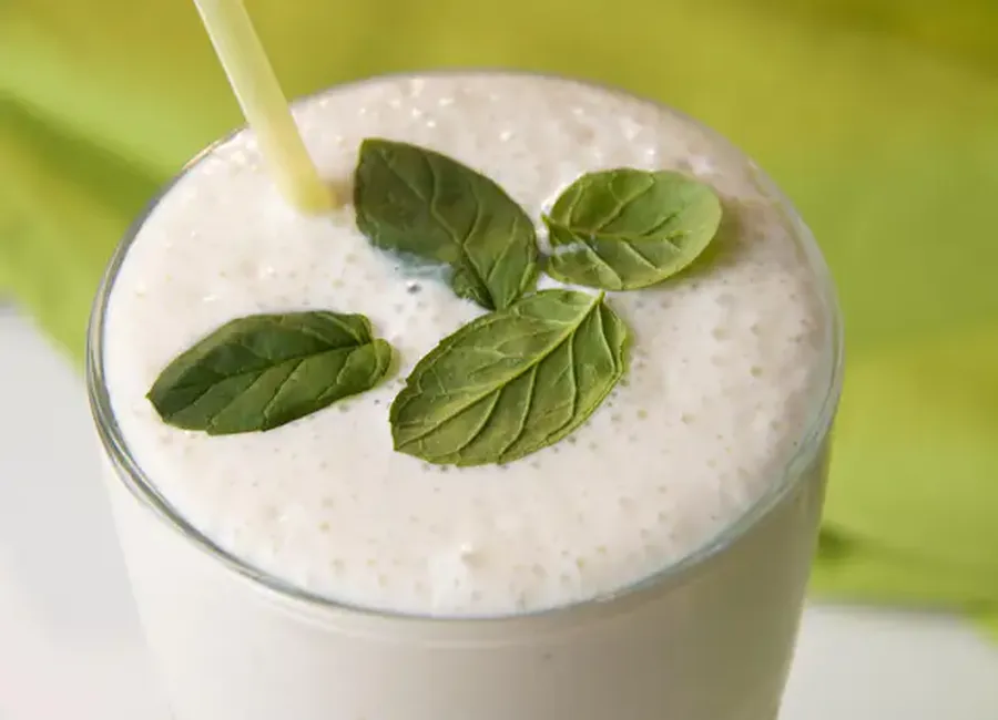 Milk-shake carré frais