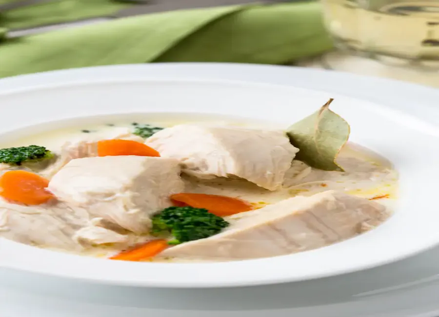 Blanquette de dinde improvisée