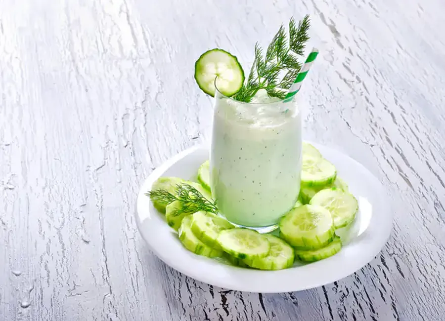 Mousse de concombre (diététique)