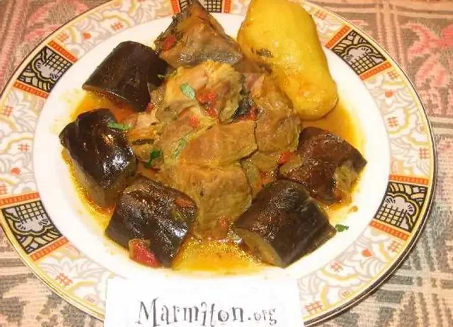 Ragoût de porc aux aubergines