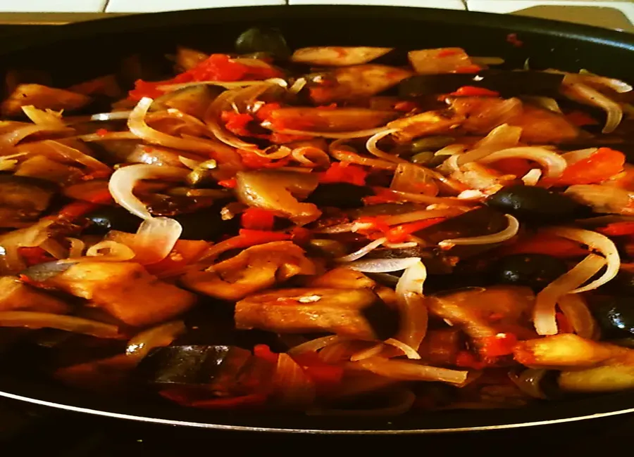 Ratatouille sicilienne (la caponade)