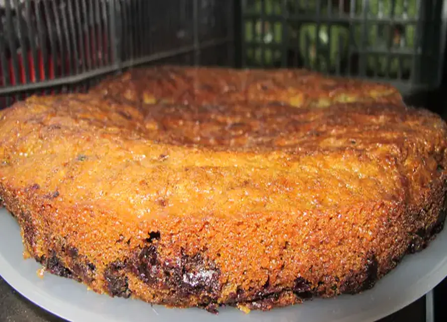 Gâteau aux mûres