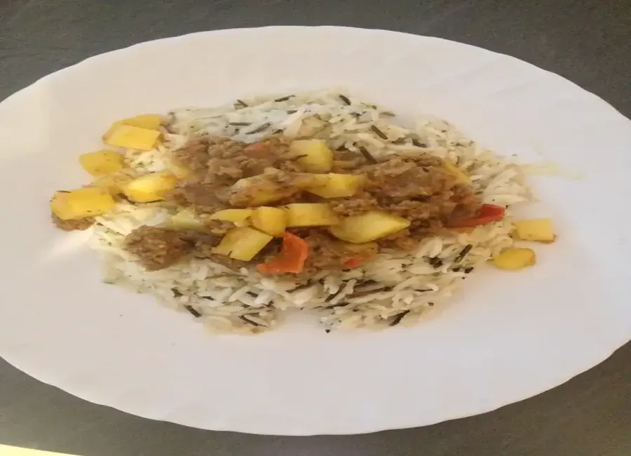 Kimo (plat malgache au boeuf)