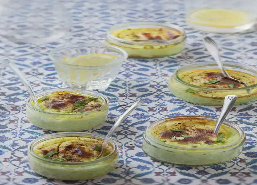 Mousse au chou romanesco