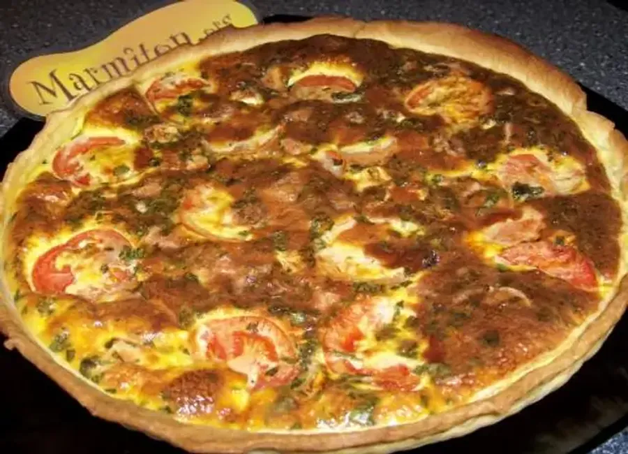 Quiche méditéranéenne