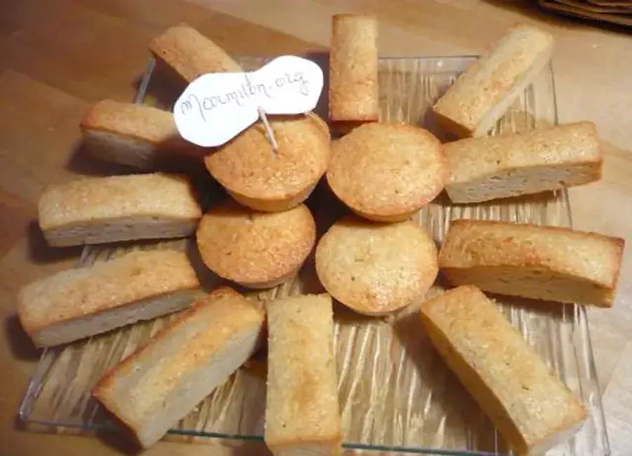 Financiers noix de coco amandes d'elvire