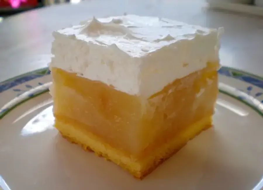 Gâteau bosniaque à la crème de pommes