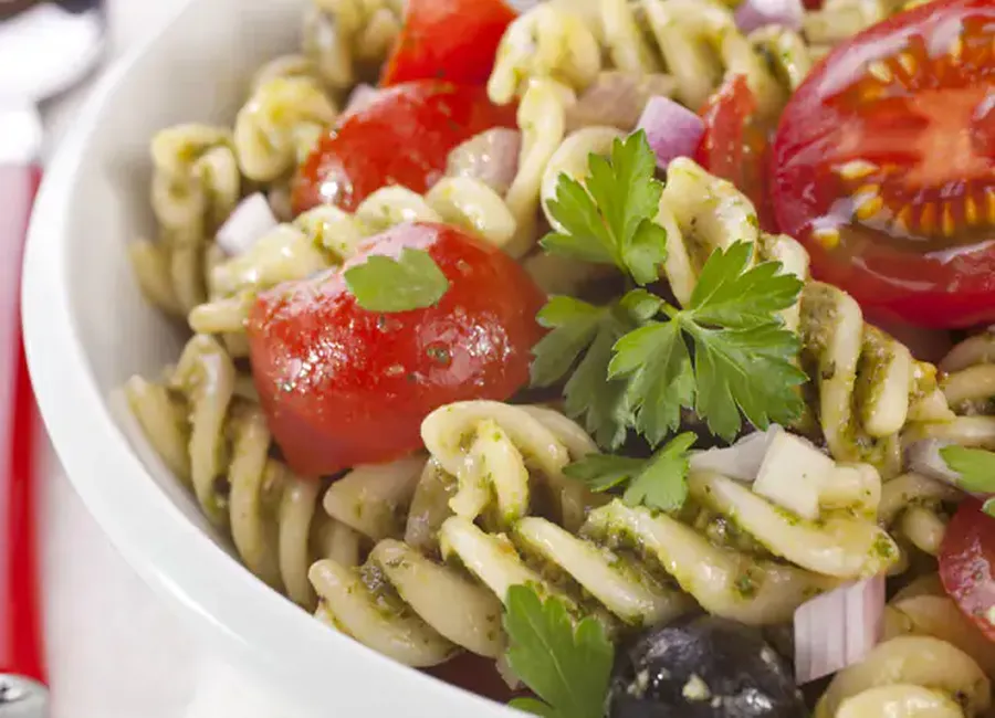 Salade de pâtes au pistou
