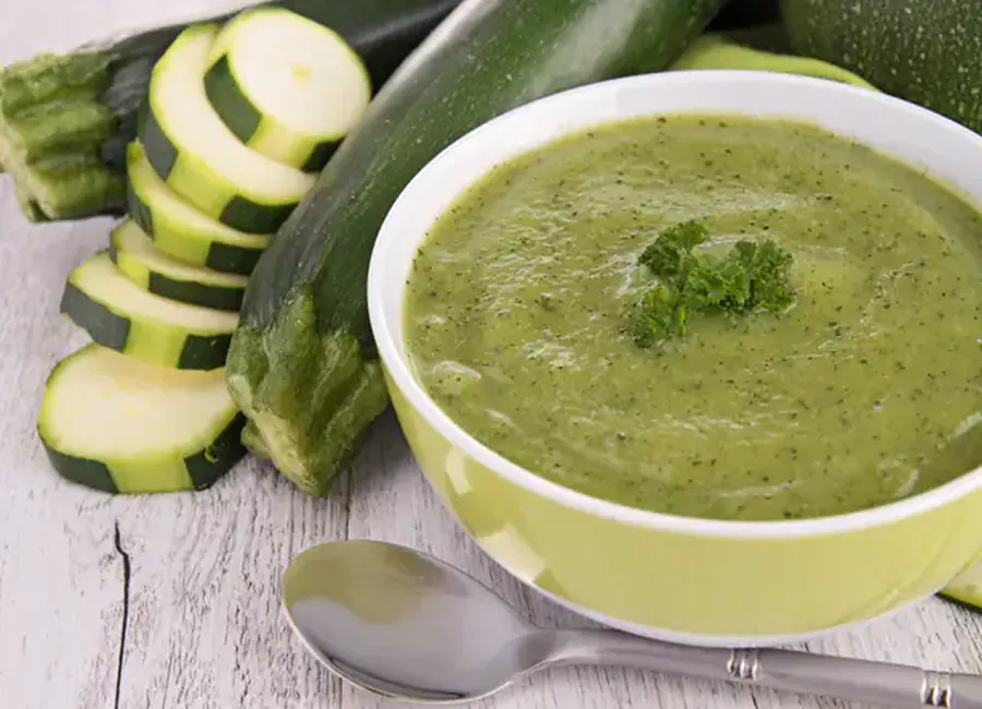 Purée de courgettes sans crème