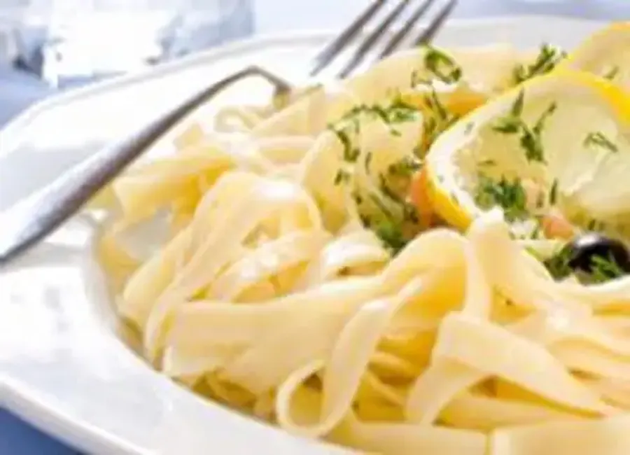 Tagliatelles au citron