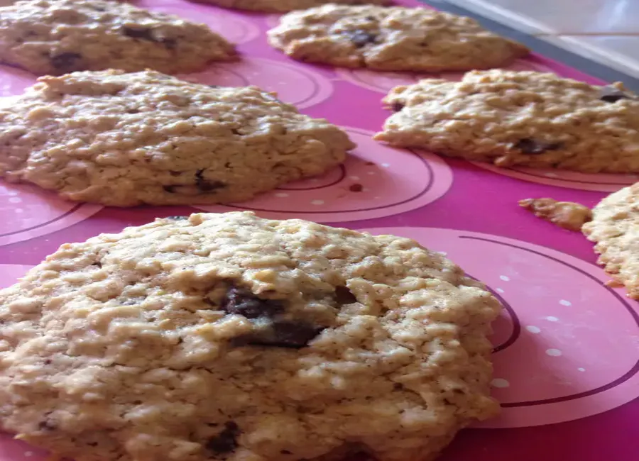 Cookies d'avoines et canneberges