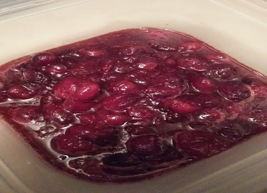 Sauce aux canneberges et à la cannelle