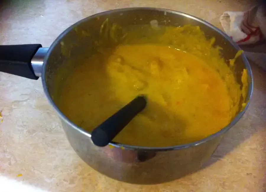 Purée de potimarron à l'amande