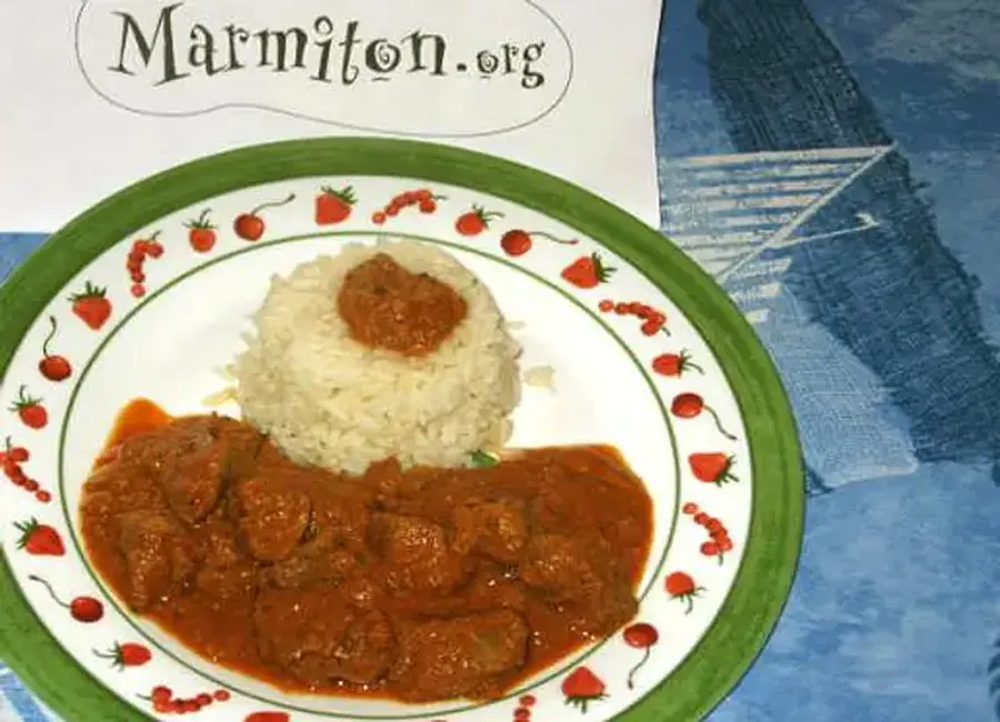 Estouffade d'agneau au yaourt et à la coriandre