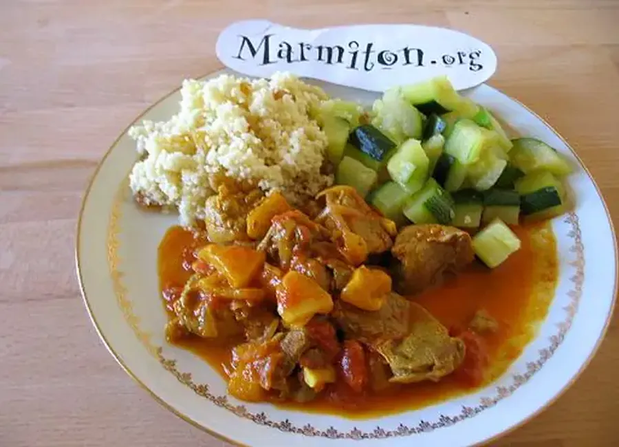 Curry d'agneau rapide