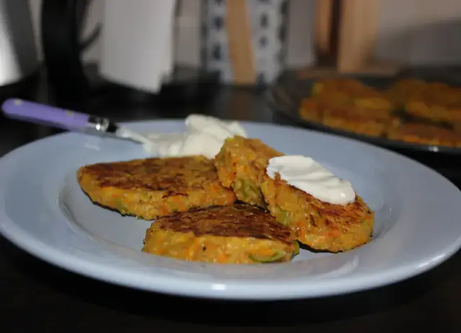 Galette de quinoa et légumes