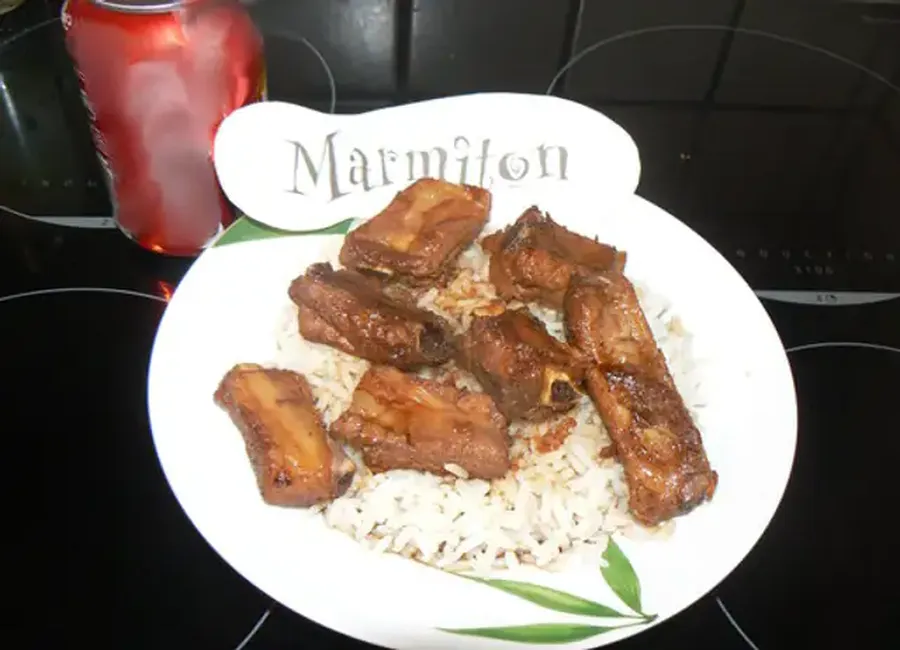 Travers de porc au cola