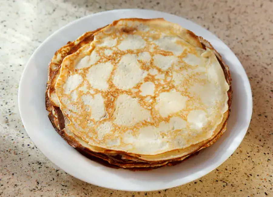 Crêpes au lait d'amandes