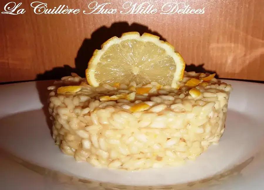 Risotto au citron