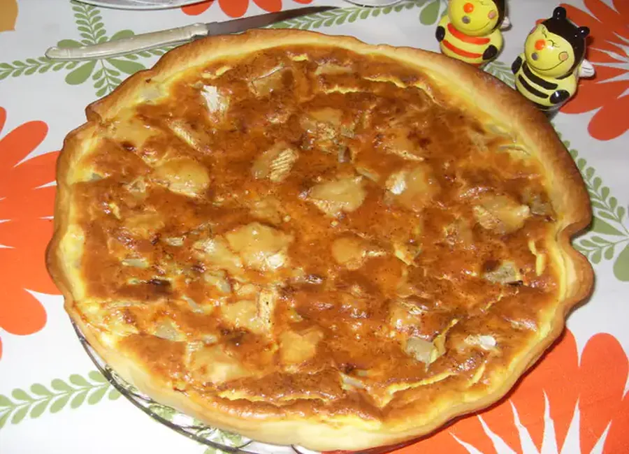 Tarte aux endives et au camembert