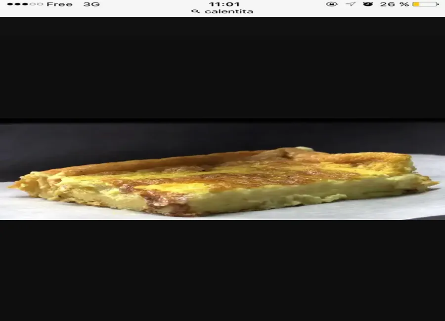 Calentita recette algerienne