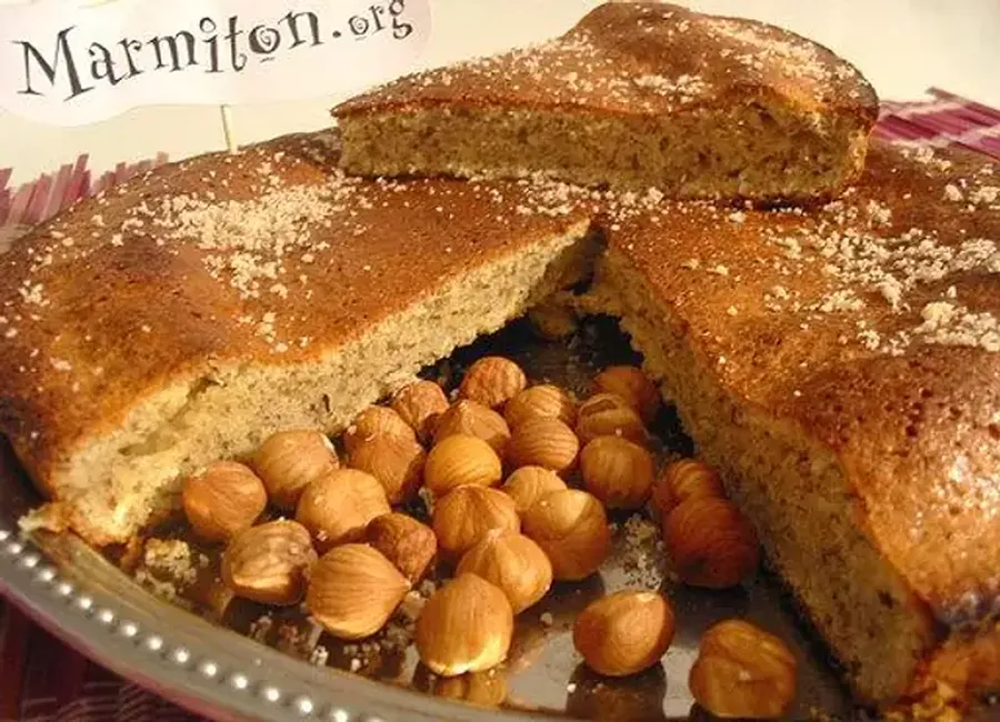 Gâteau à la poudre de noisettes
